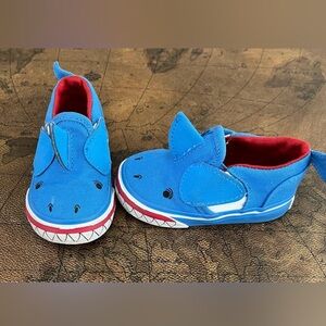 Vans Blue Shark Toddler Shoes